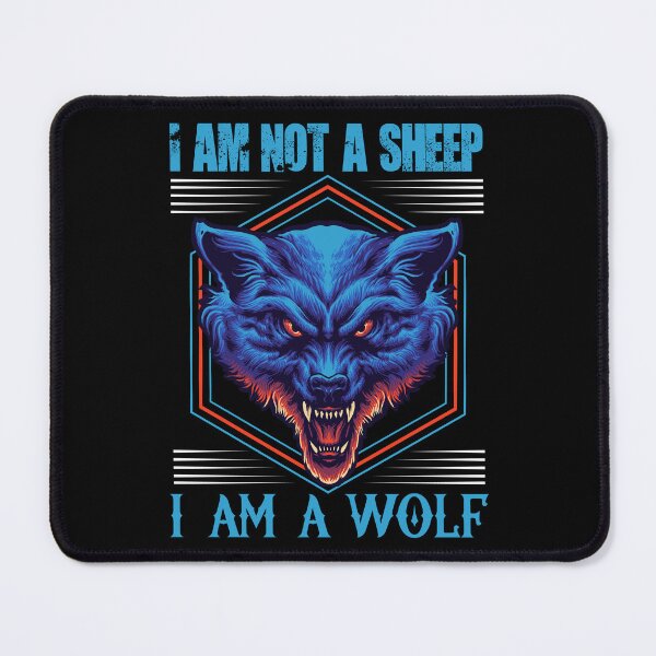 Item preview, I am not a sheep i am a wolf designed and sold by FanityPrints.