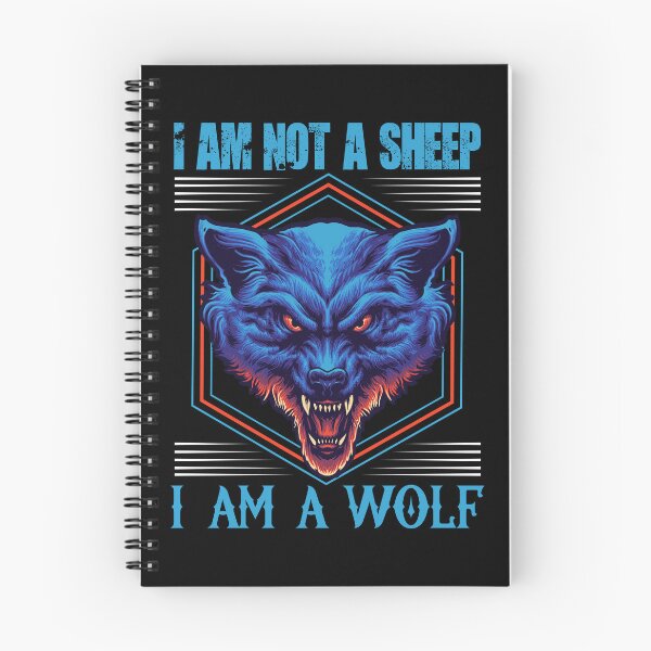 Item preview, I am not a sheep i am a wolf designed and sold by FanityPrints.