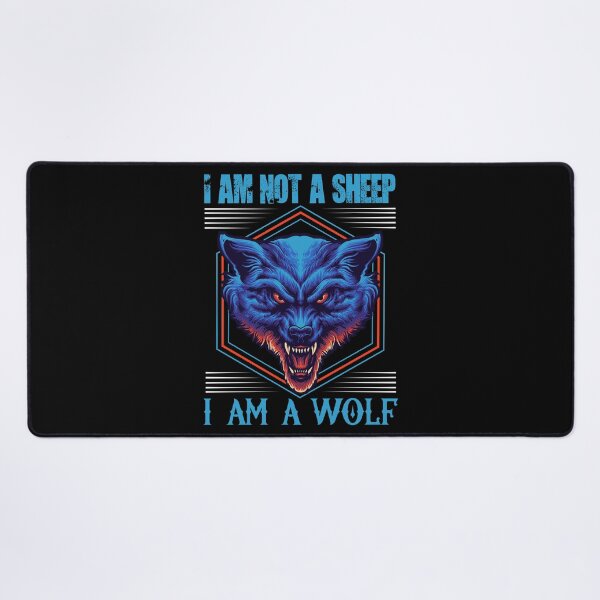 Item preview, I am not a sheep i am a wolf designed and sold by FanityPrints.