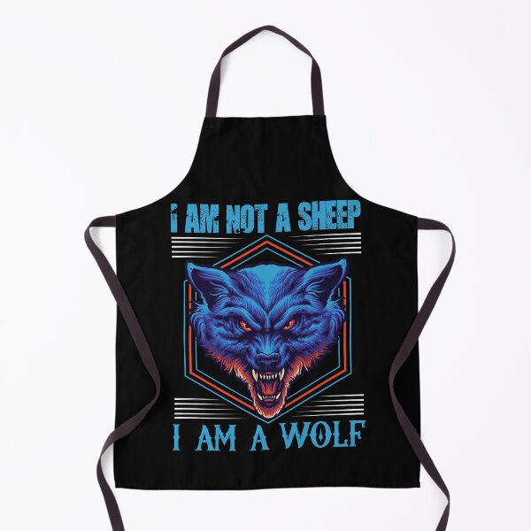 Item preview, I am not a sheep i am a wolf designed and sold by FanityPrints.