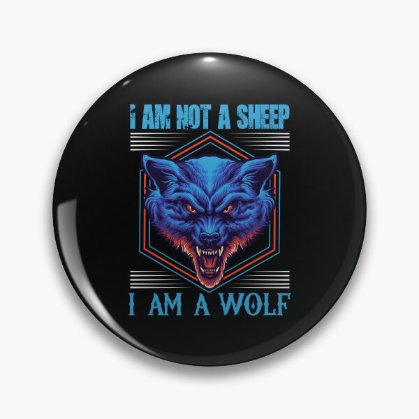 Item preview, I am not a sheep i am a wolf designed and sold by FanityPrints.