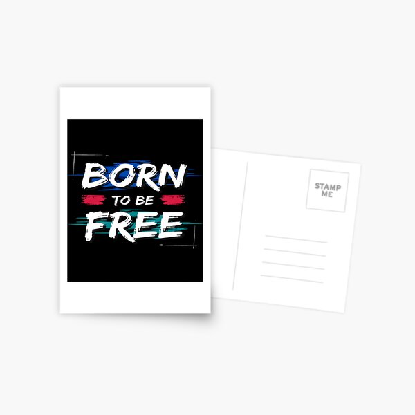 Item preview, Born To Be Free      designed and sold by evanstimothy.