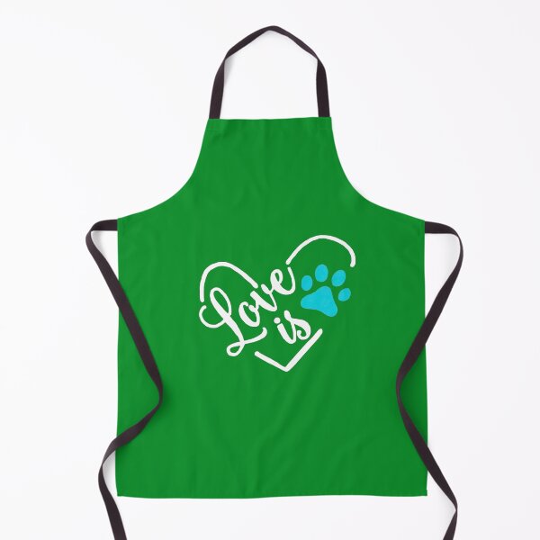 Item preview, Copy of Love Is My Pet Green designed and sold by Rowena Jones.