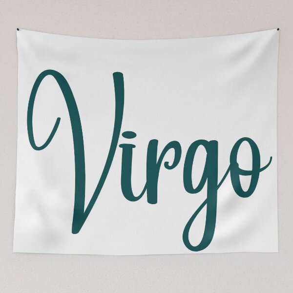 Item preview, Virgo Zodiac Sign Text designed and sold by Hellofriendco.