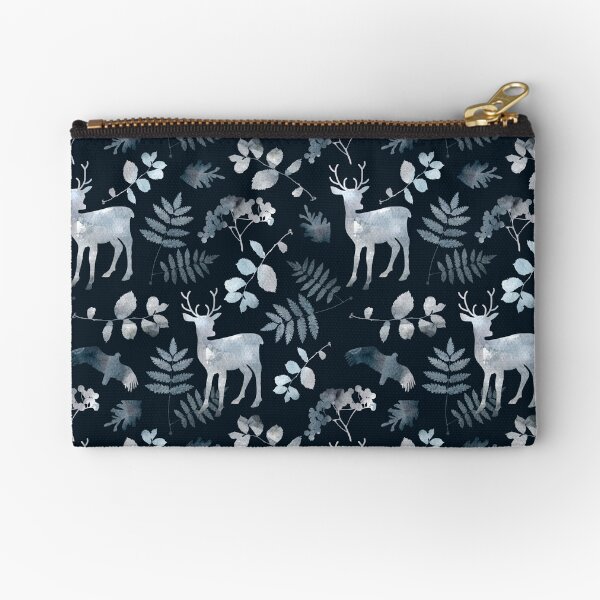 Northern forest Zipper Pouch