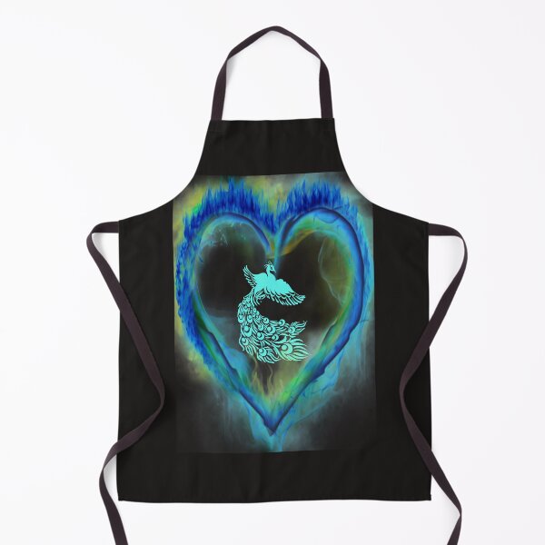 Item preview, NEON PHOENIX IN A HEART OF FIRE designed and sold by sailorsam1805.