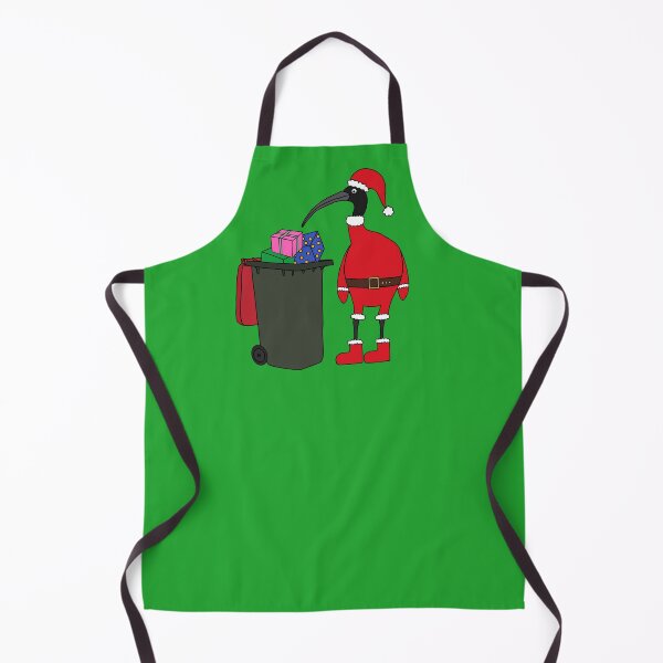 Item preview, Bin Chicken Santa on Green designed and sold by Digitaldingo.