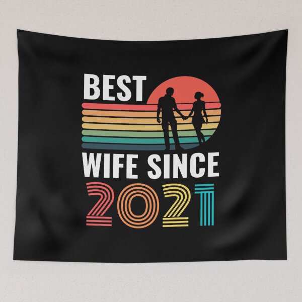 Item preview, Best Wife Since 2021 - Anniversary Quotes designed and sold by chetan786.