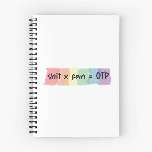 Item preview, shit x fan = OTP designed and sold by amandartwork.