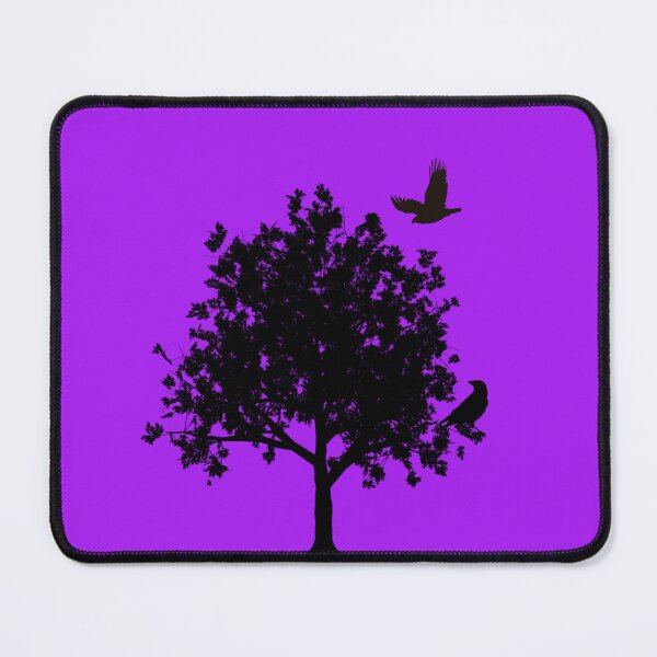 Item preview, Crow and tree silhouette purple designed and sold by ChinnieGirl.