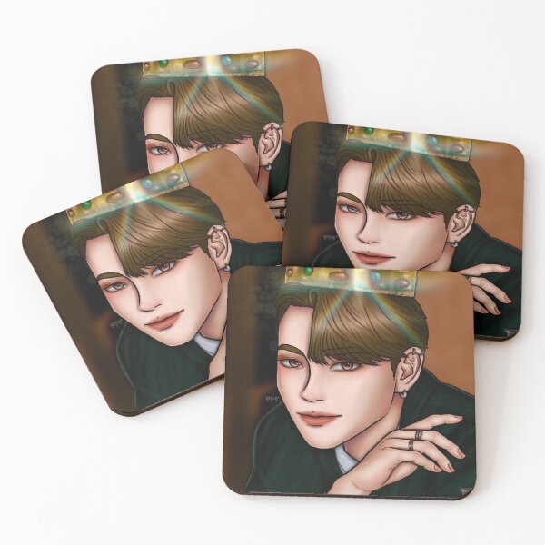 Artikelvorschau, Ateez Hongjoong - Königshaus entworfen und verkauft von mochi.kook.art.