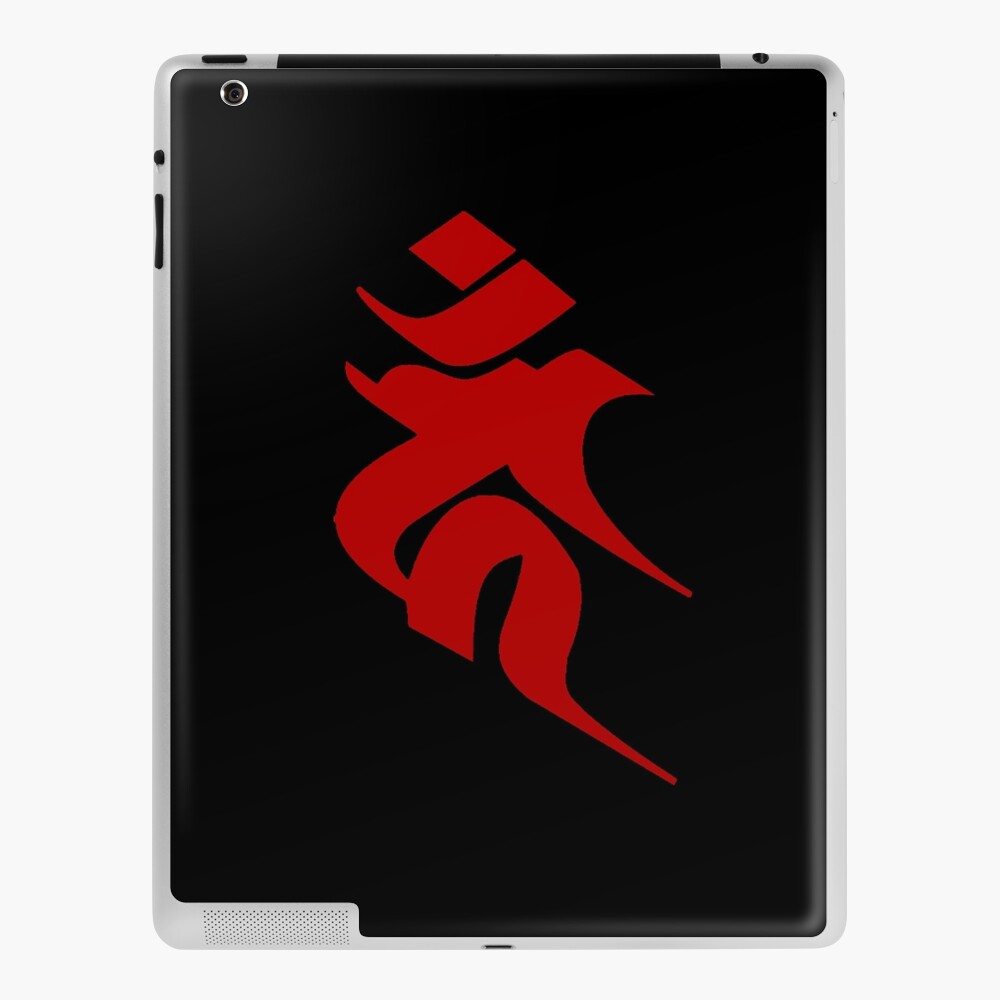 Fudo Myo O 不動明王 Japanese Buddhist Bonji Mantra Ipad Case Skin For Sale By Rangakusha Redbubble