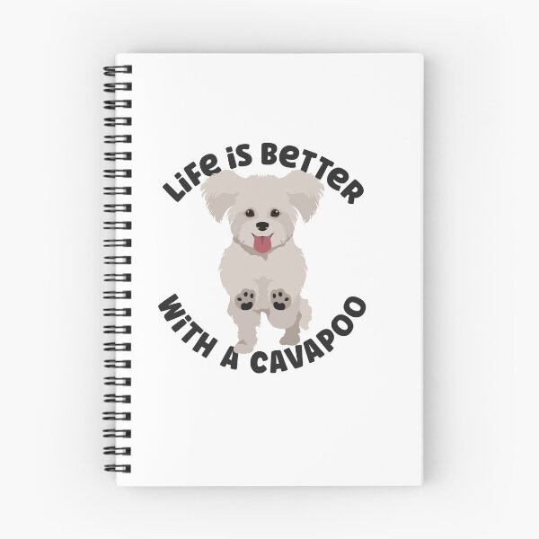 Artikelvorschau, Das Leben ist besser mit einem Cavapoo entworfen und verkauft von nextneveldesign.