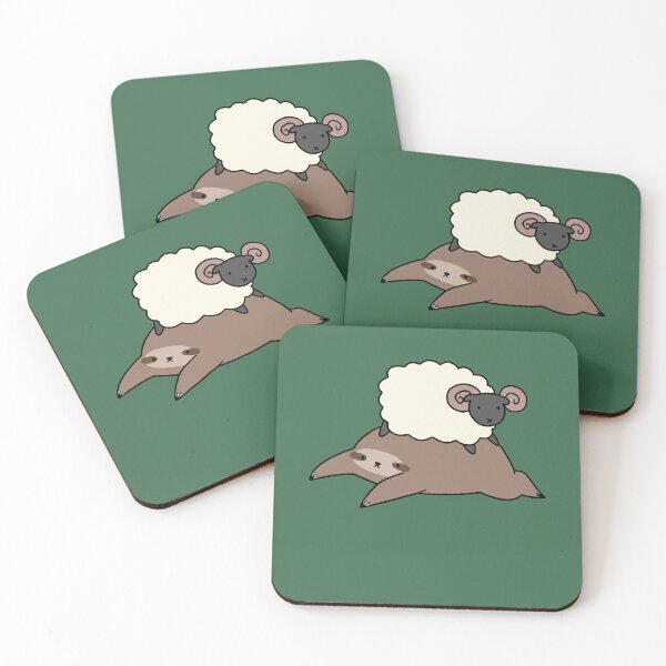Item preview, Sloth and Little Ram designed and sold by NashKulass.