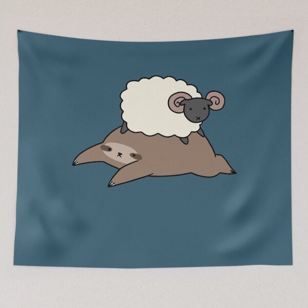 Item preview, Sloth and Little Ram designed and sold by NashKulass.