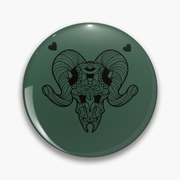 Item preview, Ram Skull Mandala designed and sold by NashKulass.