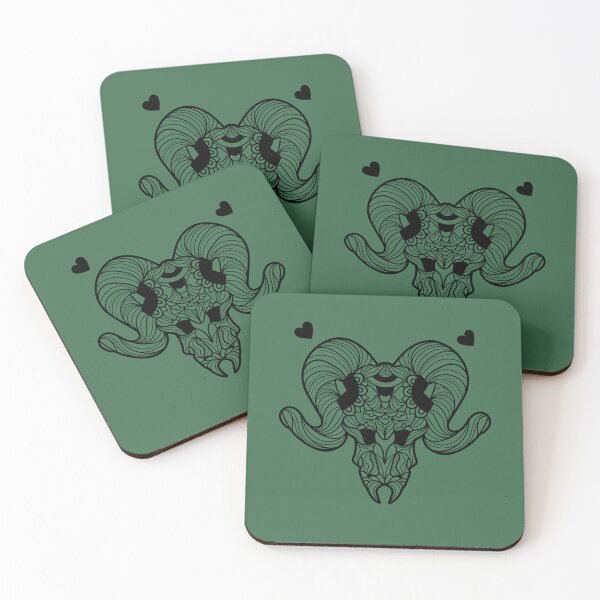 Item preview, Ram Skull Mandala designed and sold by NashKulass.