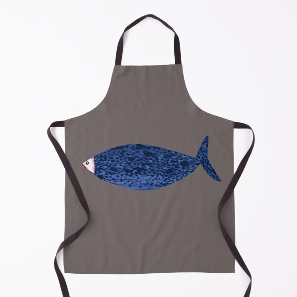 Item preview, blue fish isolated on white designed and sold by UnloveToy10.
