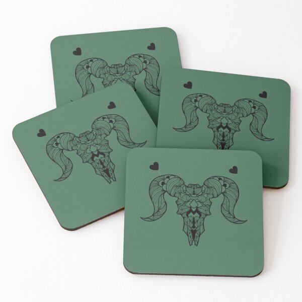 Item preview, Ram Skull Mandala designed and sold by NashKulass.