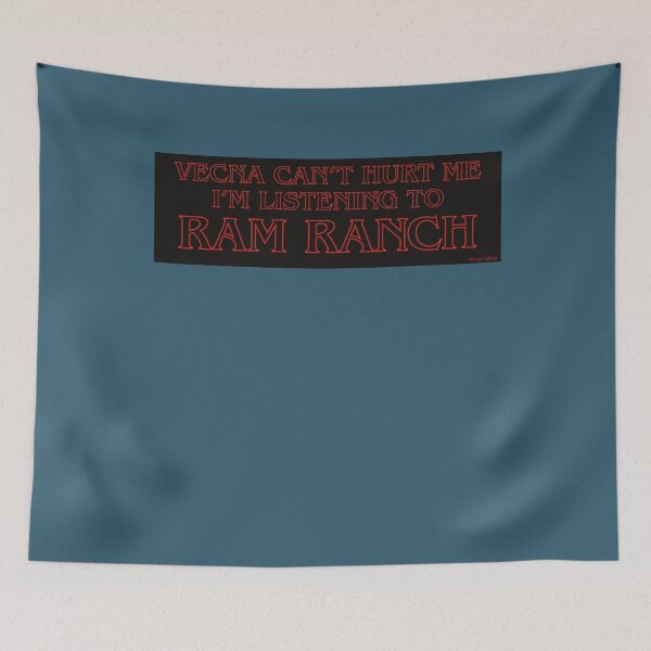 Item preview, Stranger Things Ram Ranch Vecna Protection designed and sold by NashKulass.