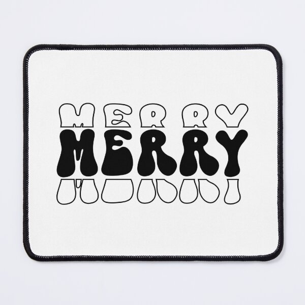 Item preview,  Stacked Retro Font Merry designed and sold by BearAndCat.