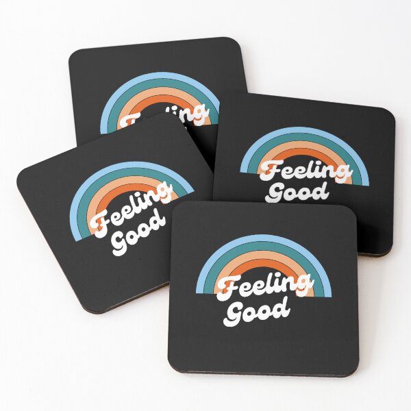 Item preview, Feeling Good Retro Typography designed and sold by Jalib.