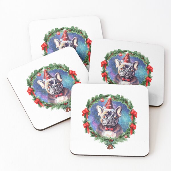 Item preview, Christmas French Bulldog  designed and sold by BeansHotTees.