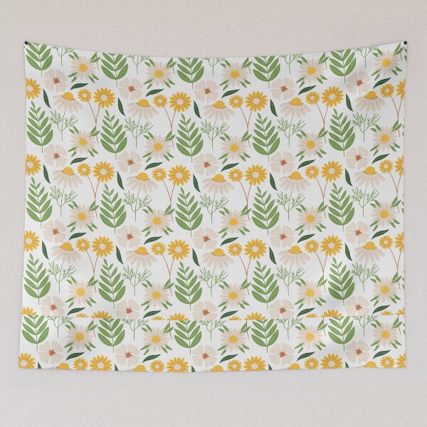 Item preview, Aesthetic Green Yellow Leaf Pattern  designed and sold by XbaeX.