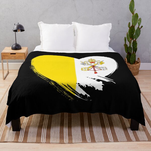 Item preview, Vatican City Heart Love Flag Classic designed and sold by vodjapoodya.