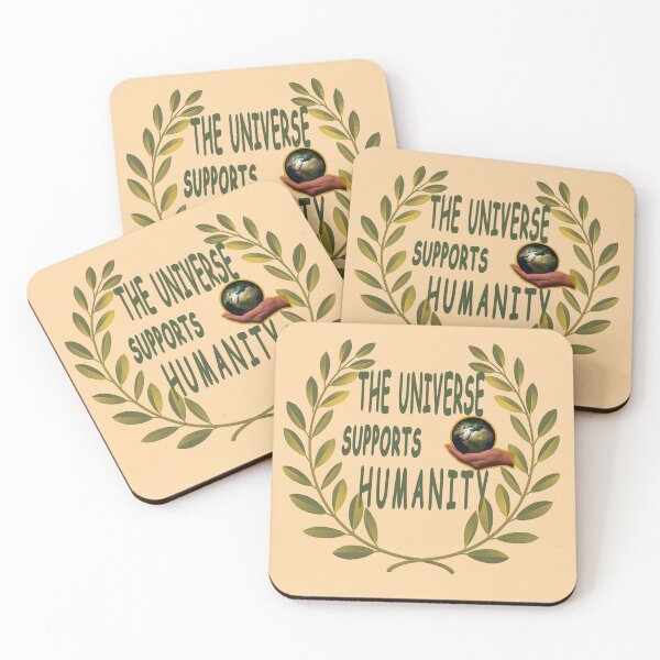 Item preview, The Universe Supports Humanity. designed and sold by chrabab.
