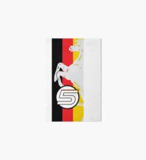 Sebastian Vettel 5 Stripe Art Board