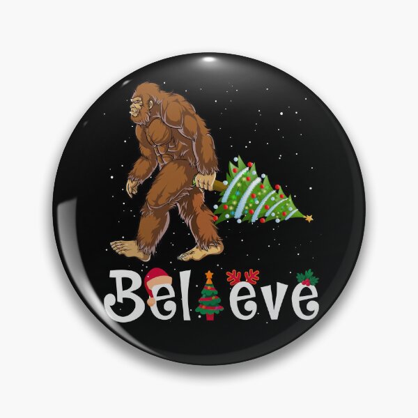 Item preview, Big Foot Believe Christmas  designed and sold by mkzmerch.