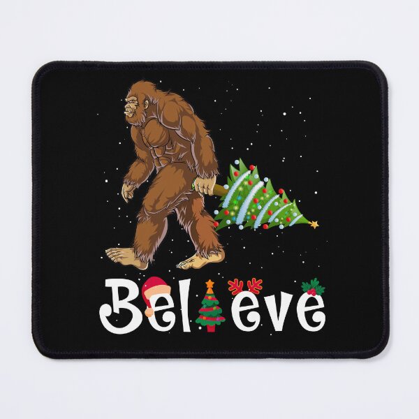 Item preview, Big Foot Believe Christmas  designed and sold by mkzmerch.