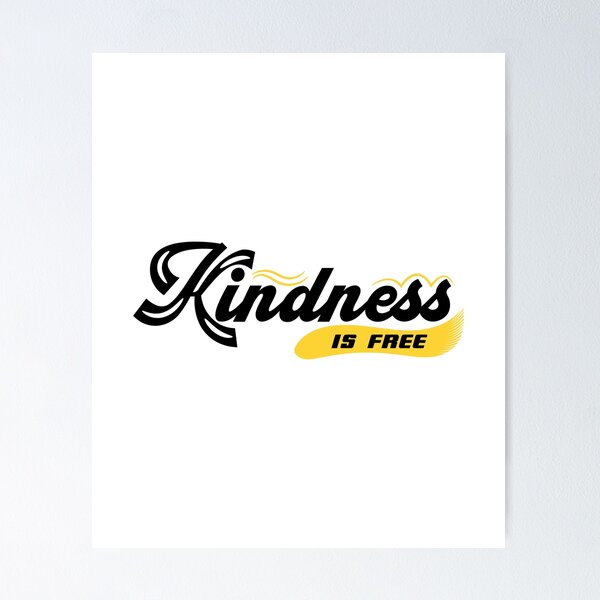 Item preview, Random Act of Kindness Is Free Graphic designed and sold by QuanJewelry.