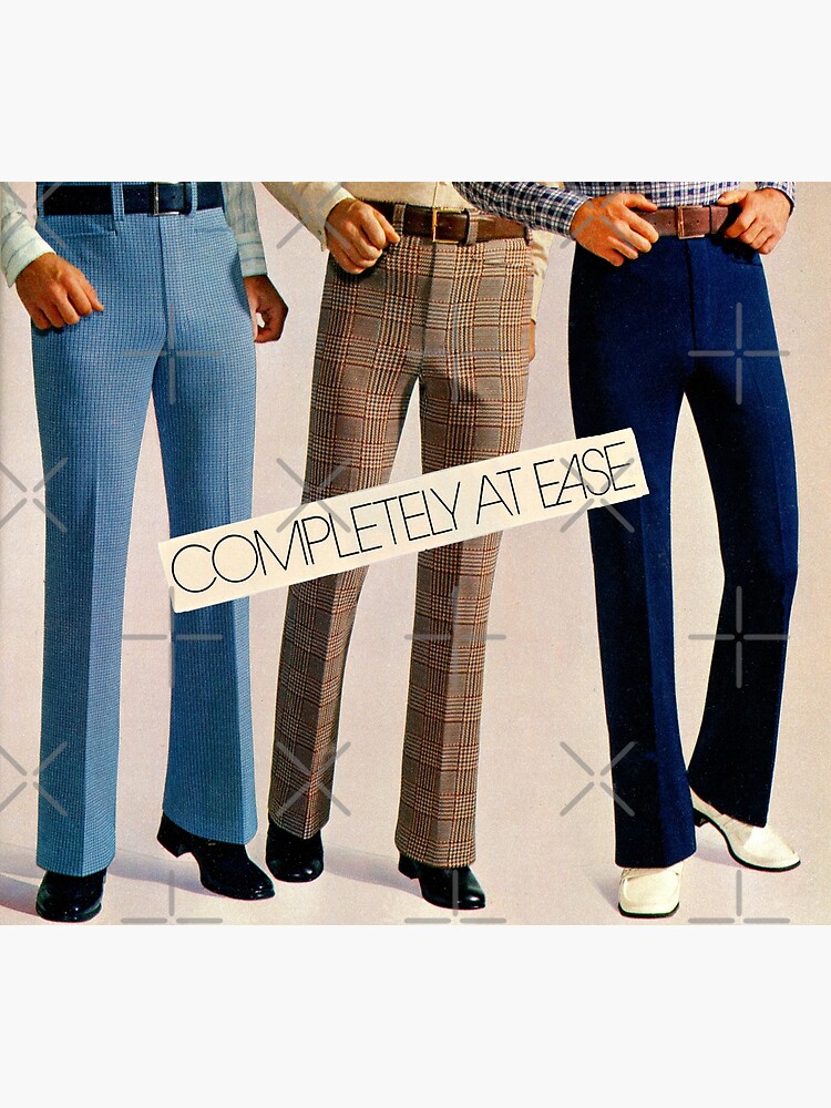 Completely at Ease 70s Version - Funny Kitsch 1970s Fashion Retro