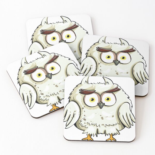 Item preview, fluffy owl illustration designed and sold by Richstd.