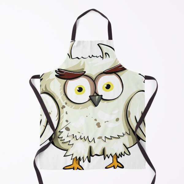 Item preview, fluffy owl illustration designed and sold by Richstd.