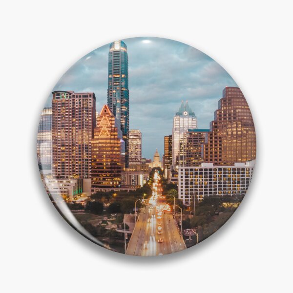 Artikelvorschau, Im Stadtzentrum gelegenes Austin, Texas-Panorama entworfen und verkauft von Raul Cano.