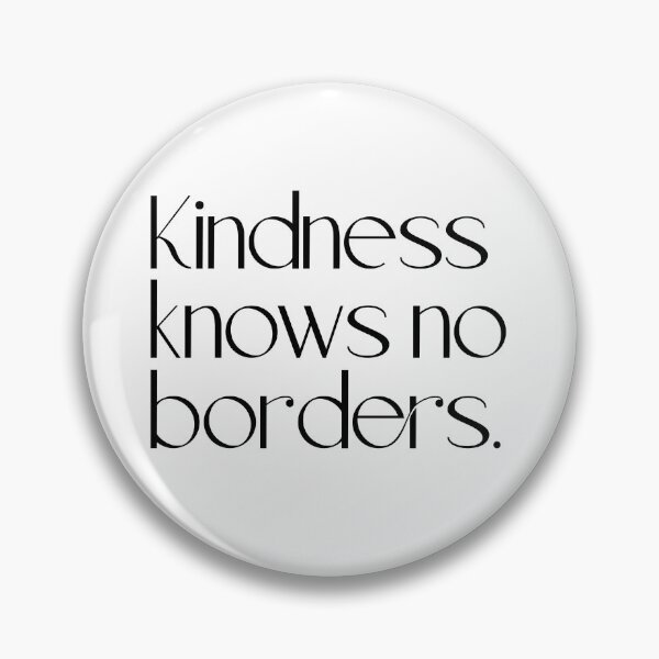 Item preview, Kindness Knows No Borders, Don’t Write Just One  designed and sold by QuanJewelry.