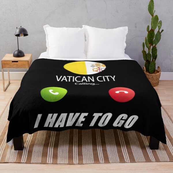 Item preview, Vatican City is calling Is calling Flag Saying Classic designed and sold by vodjapoodya.