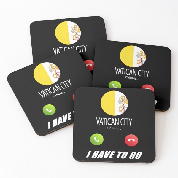 Item preview, Vatican City is calling Is calling Flag Saying Classic  designed and sold by vodjapoodya.