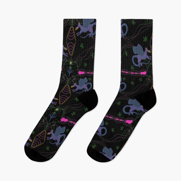 Item preview, Dance of the Dragons (Neon) designed and sold by AmberAzbell.