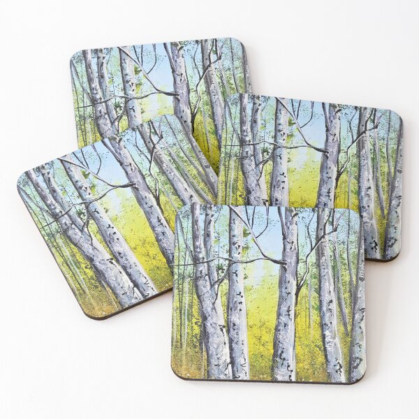 Item preview, Birch Trees in Spring designed and sold by KVELKY.