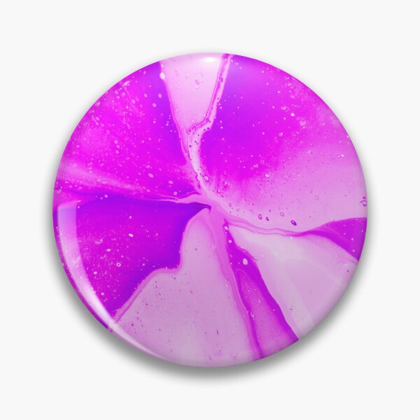Item preview, "Aqua Burst" Fluoro Pink Wash - Painting: Rippling Waves Water Beach  designed and sold by daniellawrieart.