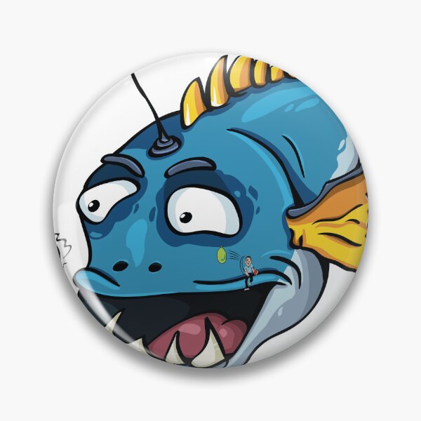 Item preview, monster fish illustration designed and sold by Richstd.