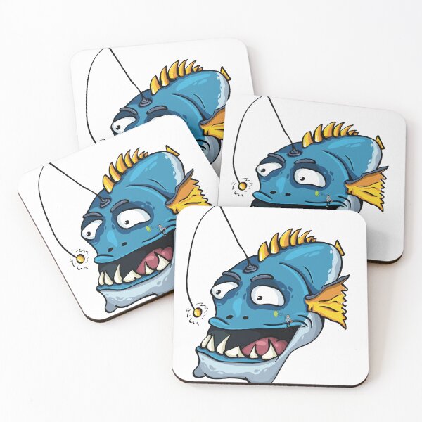 Item preview, monster fish illustration designed and sold by Richstd.