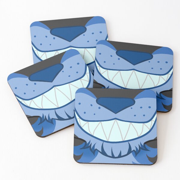 Item preview, Blue grin designed and sold by inkblotwolf.