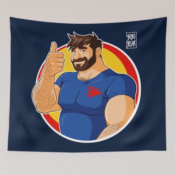 Item preview, ADAM LIKES TO BEAR UP designed and sold by bobobear.