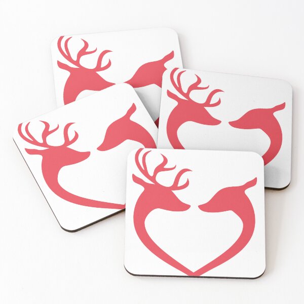Item preview, deer love story illustration designed and sold by Richstd.