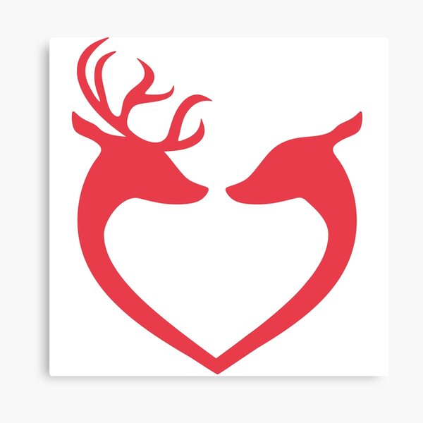 Item preview, deer love story illustration designed and sold by Richstd.